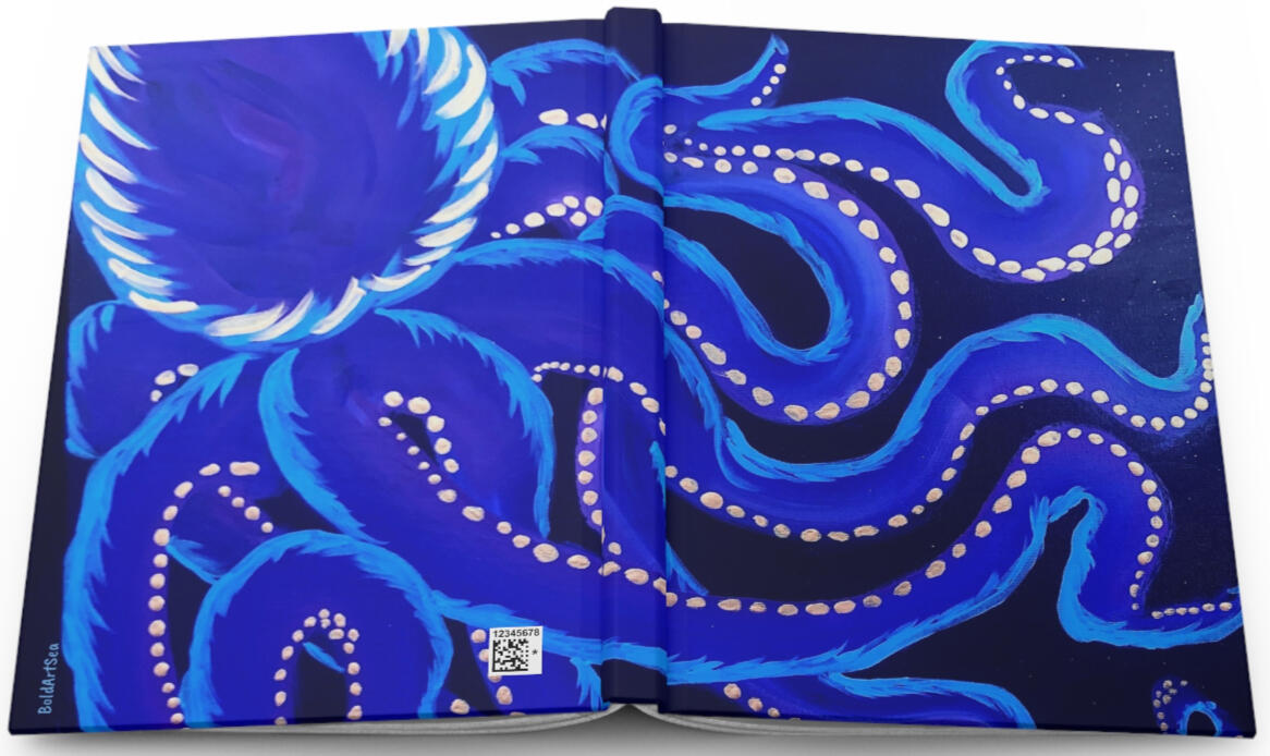 $17 Journal has a matte print with a case wrap binding keeping the pages more secure in your journal.