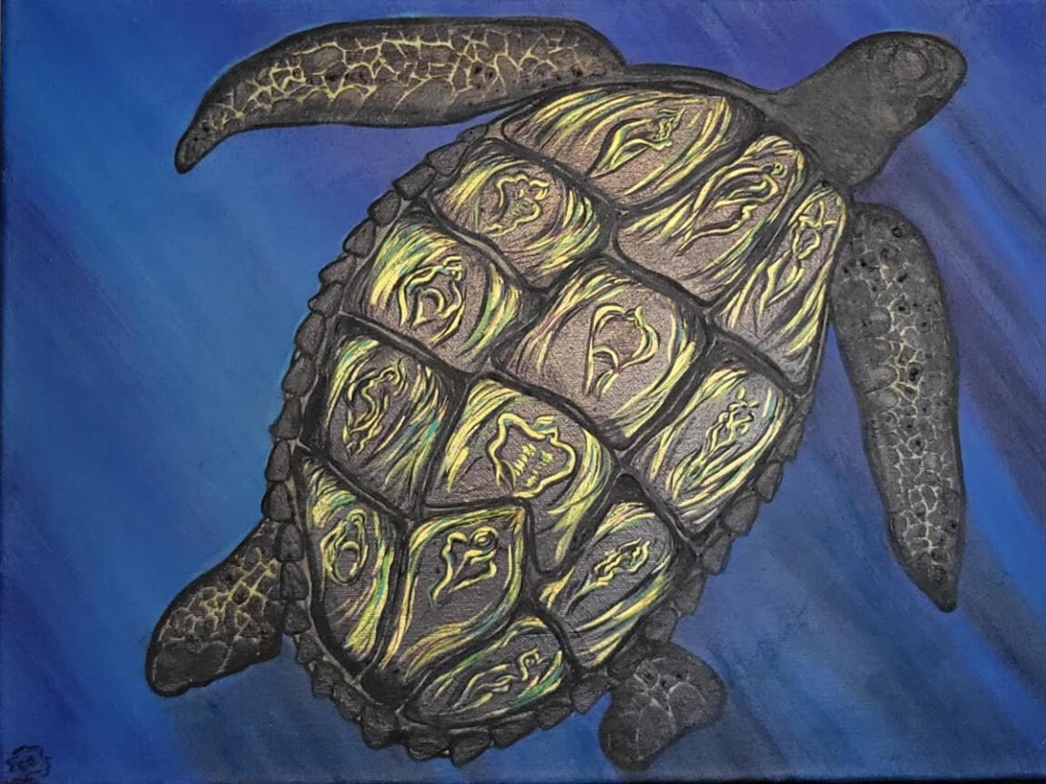 Turtle Blooms $900