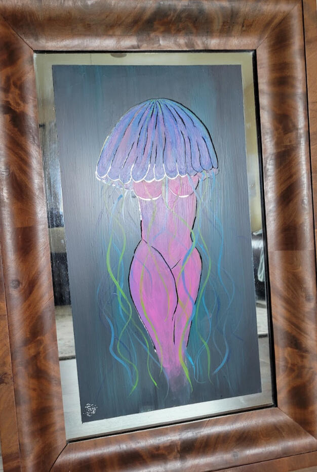 $2,000 Framed 18"w x 25.75"h