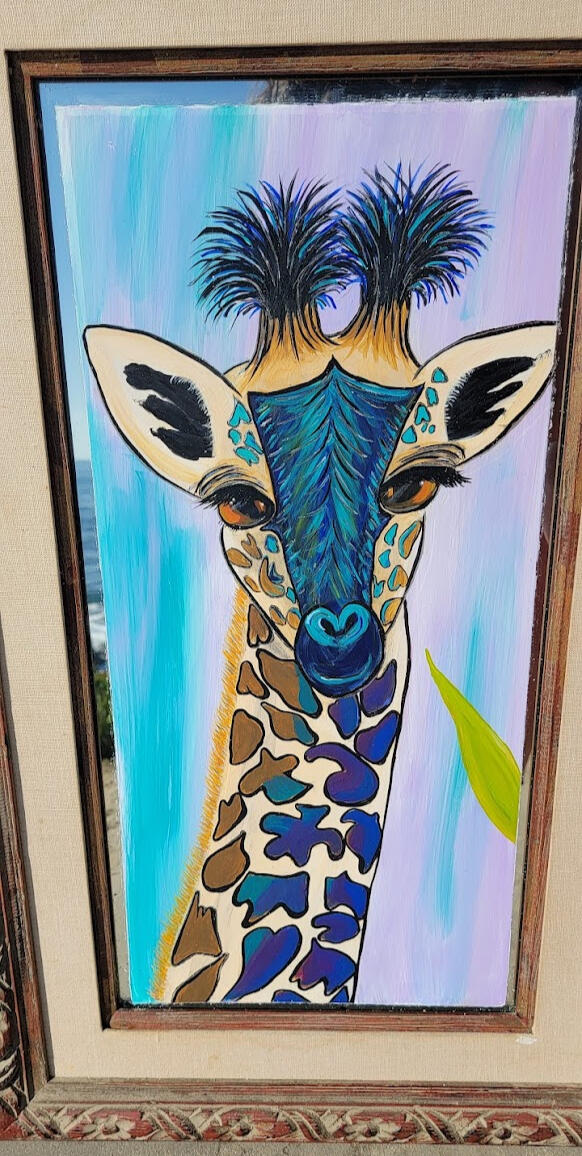 $5,000 Framed 20.25"w x 32.25"h